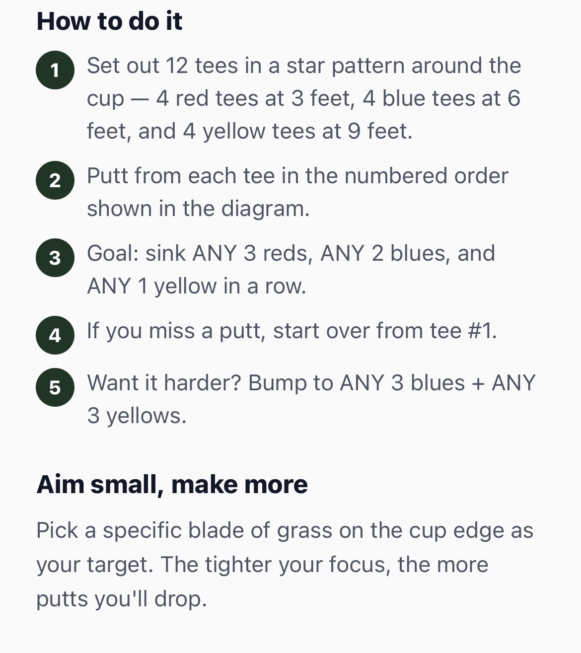 How to do it step-by-step